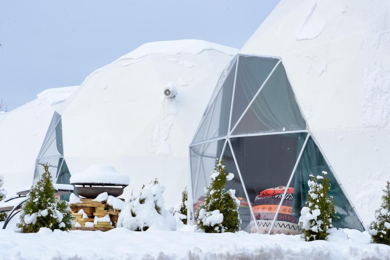 Глемпінг Едельвейс Hotel Oryavchyk Exterior foto